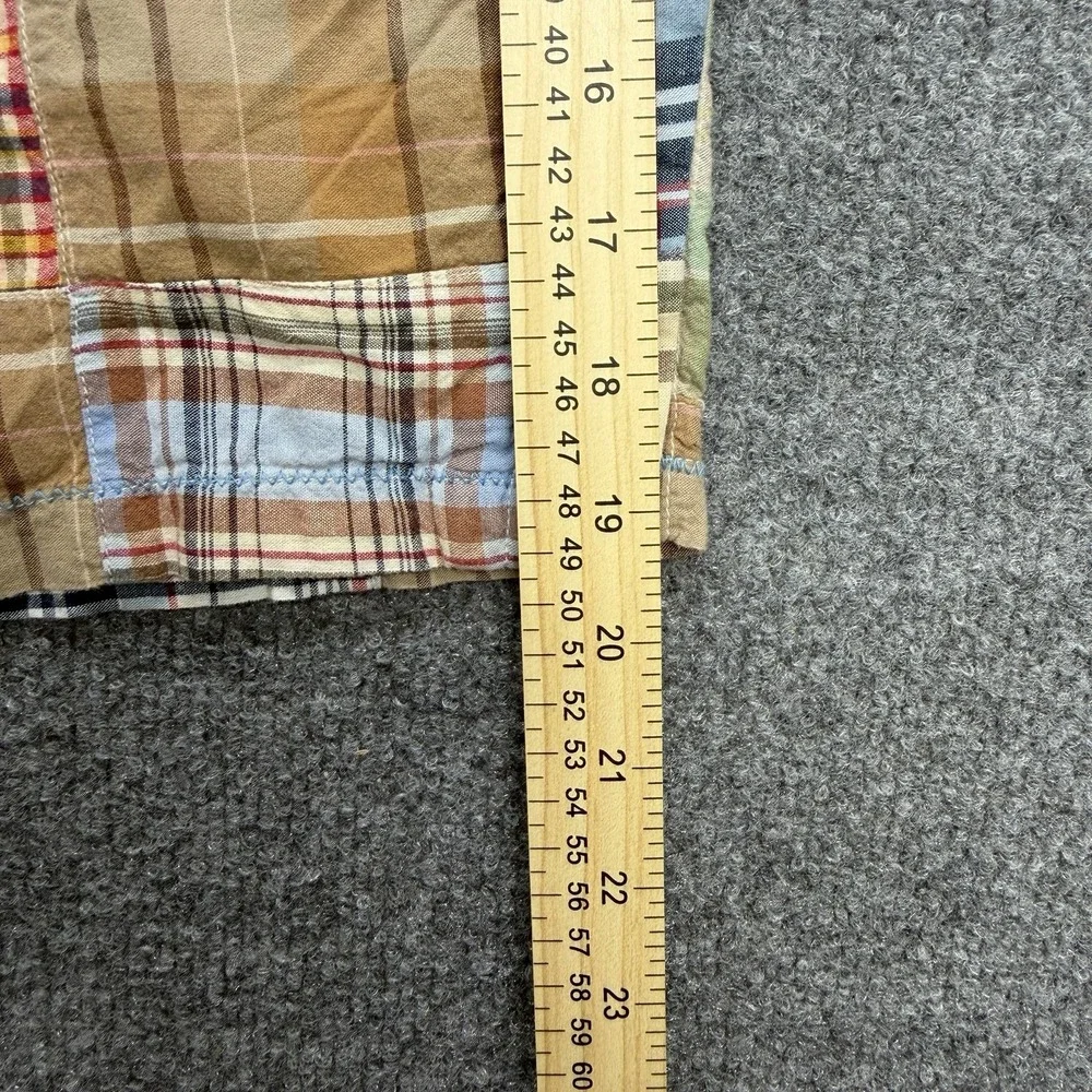 No Boundaries Women's Capri Shorts Plaid Y2K Vintage Size Juniors 7 - Picture 4 of 7